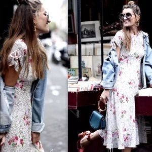 BNW Rare! Zara floral star ⭐️ floral dress